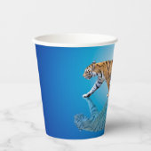 TIGER WALK PAPIER CUP PAPIEREN BEKERS (Voorkant)