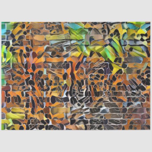 Tiger Wall Art Collectie Tissuepapier (Voorkant)