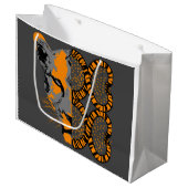 Tiger Wild Animal Événements Anniversaire Fête Sac (Devant Angle)