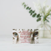 TIGER WILDERNIS OUTDEURSERVICES ~ VISITEKAARTJE (Staand voorkant)