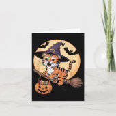 Tiger Witch Pet Pompoen Halloween Kostuum Mannen V Kaart (Voorkant)
