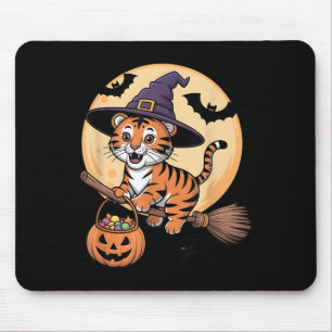 Tiger Witch Pet Pompoen Halloween Kostuum Mannen V Muismat