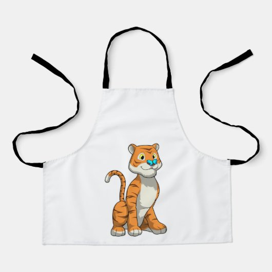 Tiger with Butterfly Schort (Voorkant)