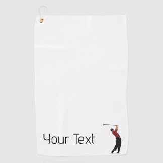 Tiger Woods Logo Golf Club Serviette