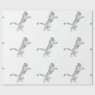 TIGER Wrapping Paper Cadeaupapier