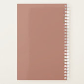 Tiger Zodiac Geometry Style Planner (Achterkant)