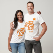 Tiger Zodiac  jaar T-shirt (Unisex)