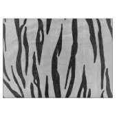 Tiger zwart-wit afdrukken snijplank (Voorkant)