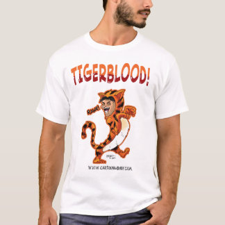 Tigerblood Cartoon T-shirt