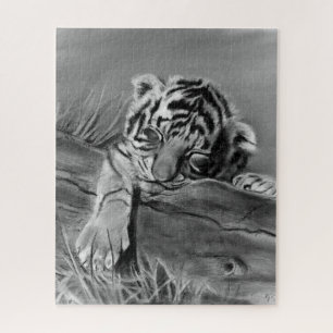Tigereendje legpuzzel