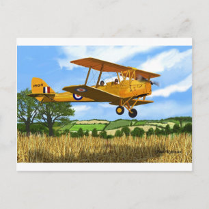 TIGERMOTH FIELDS BRIEFKAART