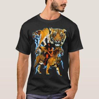  Tigers 90s y2k Cat Graphic het heeft bliksem T-shirt