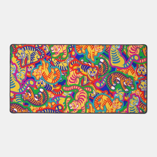 Tigers Bold colors Inugami Pink (Recto)