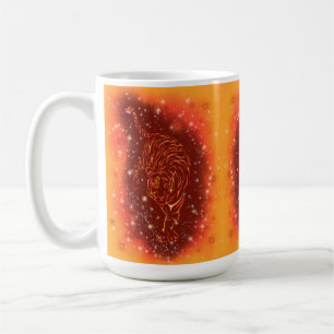 Tigers Coffee Mug Courir À Galaxy Starry Night