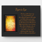 Tiger's Eye Crystal Fairy Fotoplaat (Voorkant)