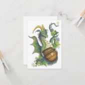 Tiger's Eye Dragon - carte (Devant/Arrière en situation)