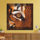 Tiger's Eye Wildlife Supporter Art sur toile Impri (Insitu(Salon))