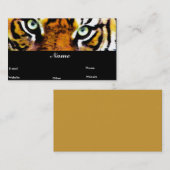 Tigers Eyes_ Visitekaartjes (Voorkant / Achterkant)