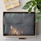 Tiger's Head-schilderij van Abbott Handerson Thaye Tissuepapier (Geschenk)