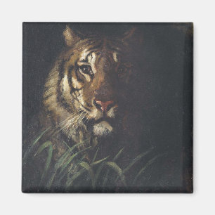 Tiger's Head (van Abott Handerson Thayer) Magneet