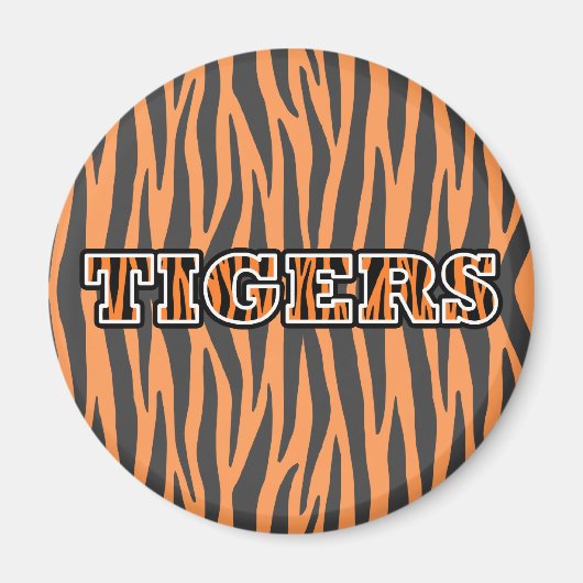Tigers Magnet Magneet (Voorkant)