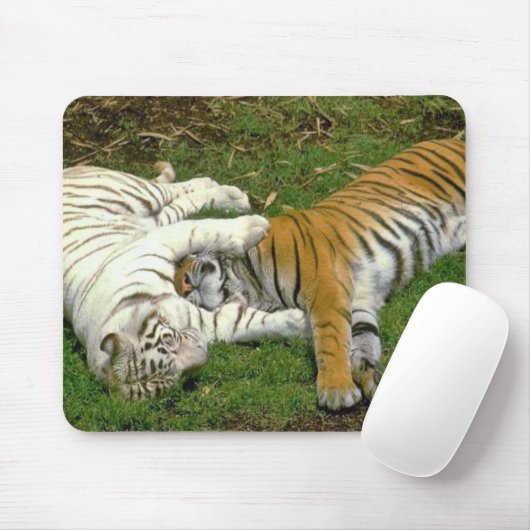 Tigers Mousepad Muismat (Met muis)