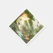 Tigers Natural Scene Servet (Hoek)