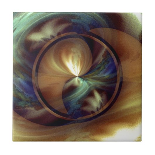 Tiger's oog tegeltje (Voorkant)