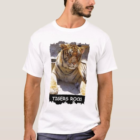 TIGERS ROCK! T-SHIRT (Voorkant)