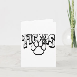 Tigers School Spirit Back To School B Kaart