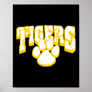 Tigers School Spirit Terug naar school Y  Poster