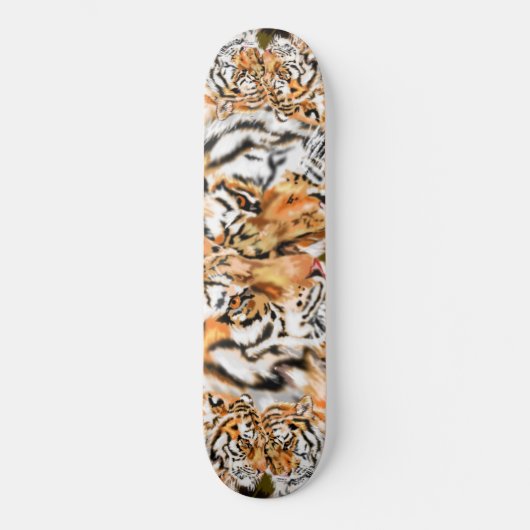 Tigers + skateboard (Voorkant)