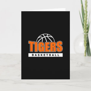 Tigers Sketll Team - Tijger Mascotte Sport Cadeau Kaart