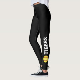 Tigers Softball Leggings