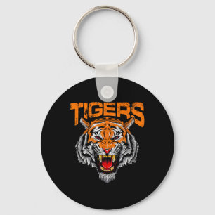 Tigers Voetbal School Sporten Bedrukte Wedstrijd D Sleutelhanger