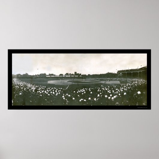 Tigers World Series Photo 1907 Poster (Voorkant)