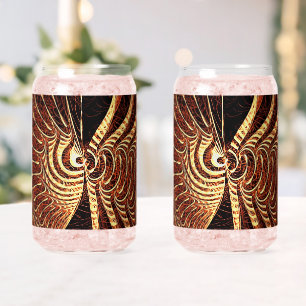 Tigervis Blikvorm Glas