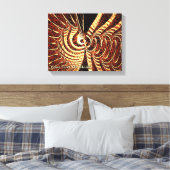 Tigervis Canvas Afdruk (Insitu (Slaapkamer))