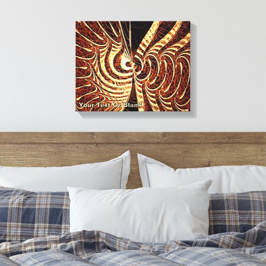 Tigervis Canvas Afdruk (Insitu (Slaapkamer))