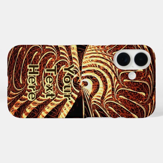 Tigervis Case-Mate iPhone Case (Achterkant (horizontaal))