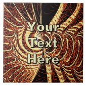 Tigervis Tegeltje (Voorkant)