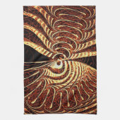 Tigervis Theedoek (Verticaal)