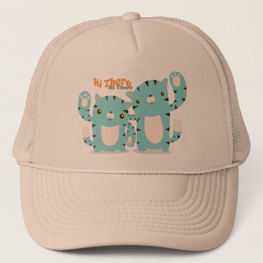 Tigger et casquette de Tigger (Devant)