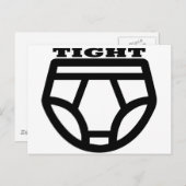 TIGHT - Tighty Whities Briefkaart (Voorkant / Achterkant)