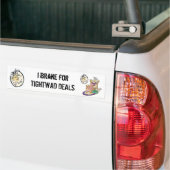 TIGHTWAD GRANNY Bumpersticker (Op Truck)