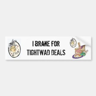 TIGHTWAD GRANNY Bumpersticker