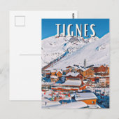 Tignes Briefkaart (Voorkant / Achterkant)
