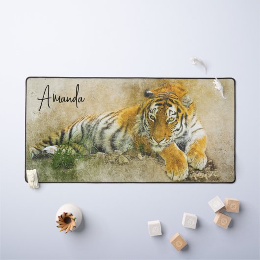 Tigre (Tableau pour enfants)