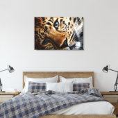 Tigre 3 - Toile enrobée (Insitu(Chambre))
