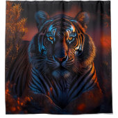 Tigre 50x50 001 Rideau de douche (Devant)